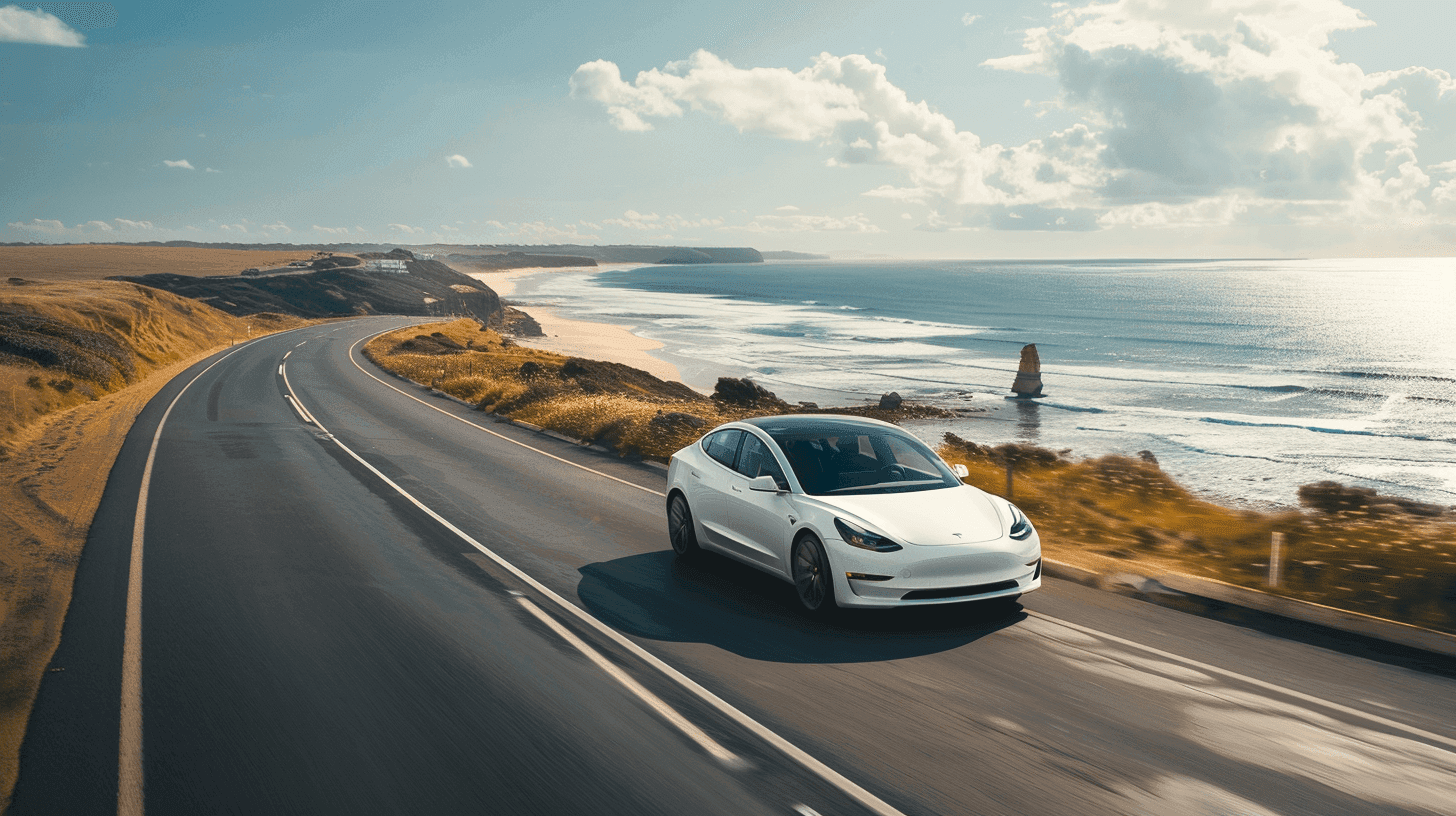 Electric vehicles on Australian road